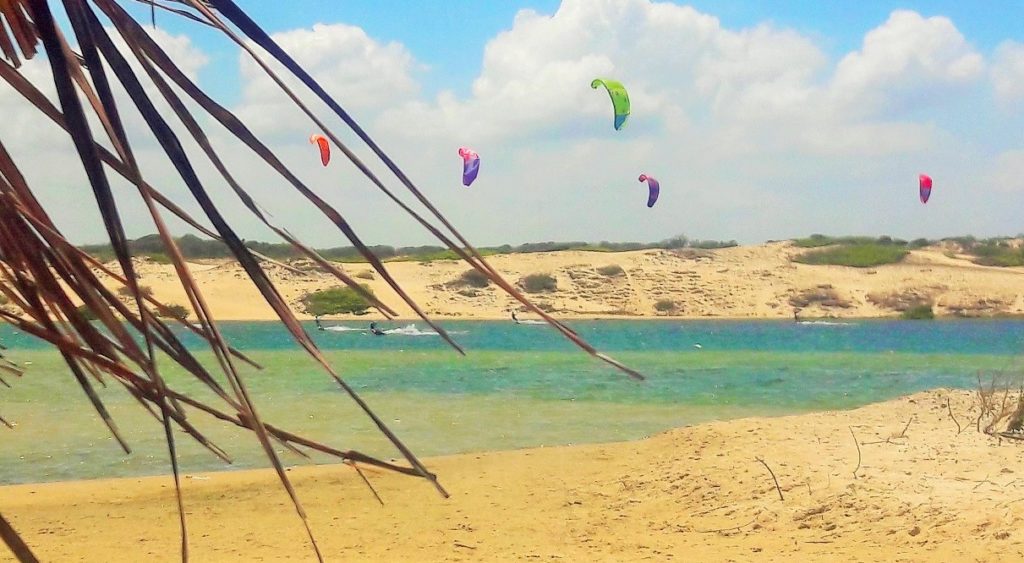 École de kitesurf au Brésil