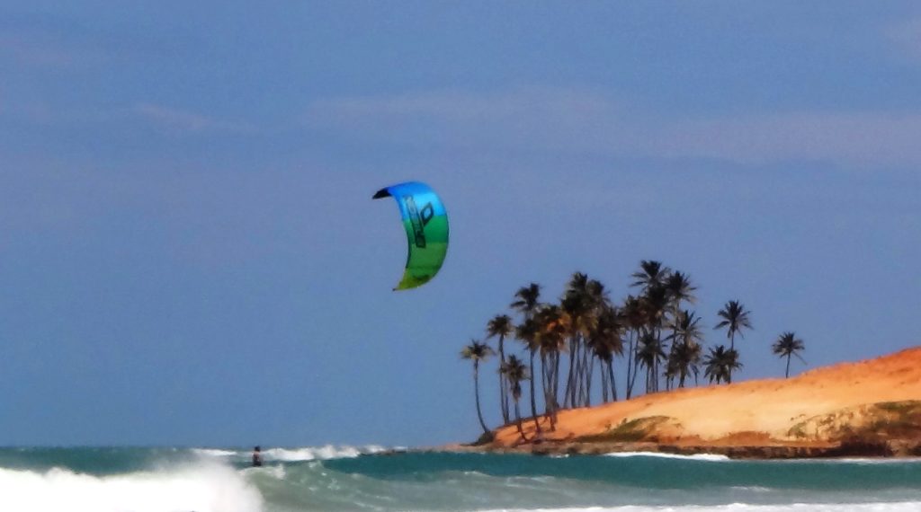 École de kitesurf au Brésil